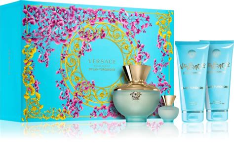 versace dylan turquoise perfume gift set|versace dylan turquoise perfume 100ml.